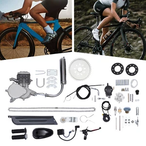 Kit de motor de bicicleta de 2 tiempos 80cc kit de motor de bicicleta motorizada de gas de un solo cilindro Reino Unido - Imagen 1 de 24