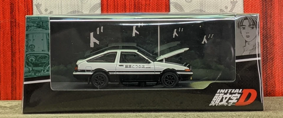 Hobby Japan 1/64 Toyota SPRINTER TRUENO GT APEX (AE86) INITIAL D HJ641052DC