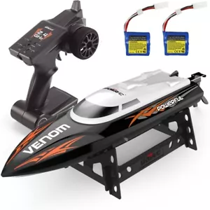 Udirc RC Boat 2.4GHz High Speed Remote Control Power Venom Boat with 2 Batteries - Picture 1 of 12