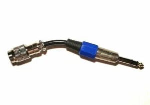 8-Pin TEN-TEC MIC to 1/4"TRS TEN-TEC/SWAN/NATIONAL TRX Adapter HS-18T - Picture 1 of 3