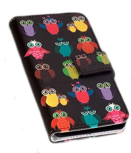 Design NOB Book Style Handy Tasche Cover Etui Hülle für Motorola Moto G - 2 Gen. - Picture 1 of 12