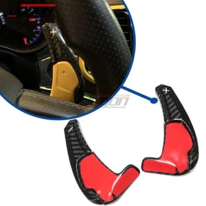 Carbon Steering Wheel Paddle Shifter For Challenger Charger Durango SRT/Hellcat - Picture 1 of 10