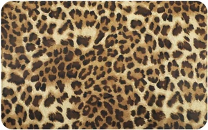 Leopard Cheetah Print Bathroom Rugs Soft Bath Mat Non Slip Absorbent Indoor Floo - Picture 1 of 12
