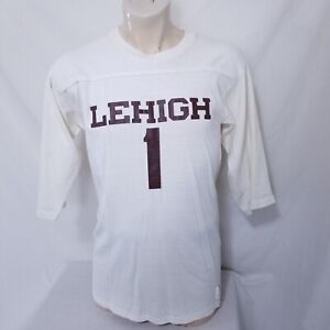 Vintage Lehigh Raglan T Shirt Jersey College University School Single Stitch XL