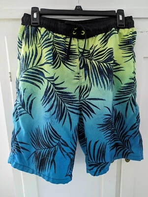 Bañador Burnside pequeño para hombre forro tropical tabla de surf pantalones cortos Foto 1 de 4