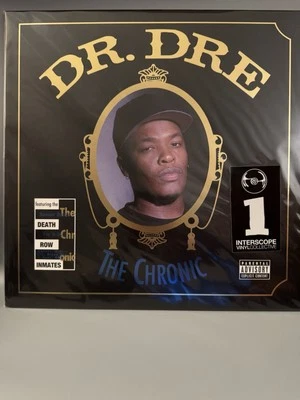 NEW Dr Dre The Chronic Green Vinyl Interscope IVC Edition LP /2500 + Slipmat - Image 1 of 3