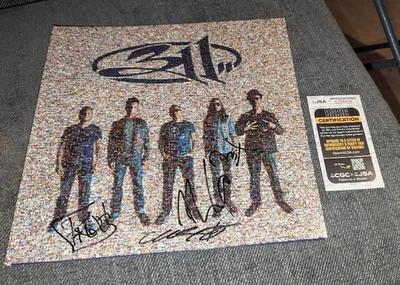 311 MOSAIC FULLY SIGNED VINYL RECORD ALBUM Nick Hexum Chad Sexton JSA COA - Image 1 of 4