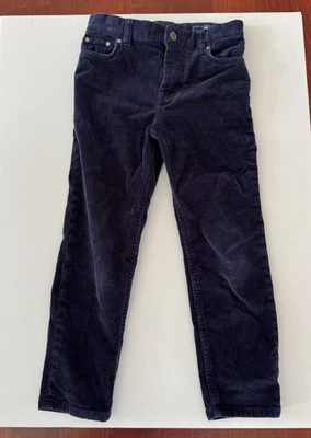 Pantalones de pana azul marino usados en excelente estado Vineyard Vines para niños, talla 6, 98 % algodón, 5 bolsillos Foto 1 de 4