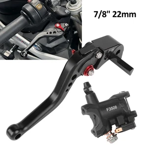 7/8" Brake Master Cylinder Pump With Lever For BMW S 1000 R 1000 RR 2010-2019 - Picture 1 of 24