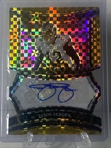 2024 Select Jason Sehorn Autograph /10 Gold Die-Cut Rams - Picture 1 of 3