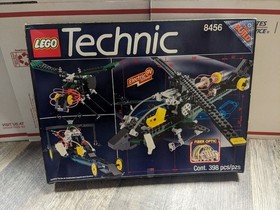 LEGO NEW Vintage 1996 TECHNIC: Fiber Optic (8456) MIB Open Box Factory Seal Bags