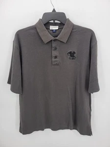 Camisa Polo Epcot Walt Disney World Mickey Mouse Para Hombre Gris Mediana De Colección - Imagen 1 de 10