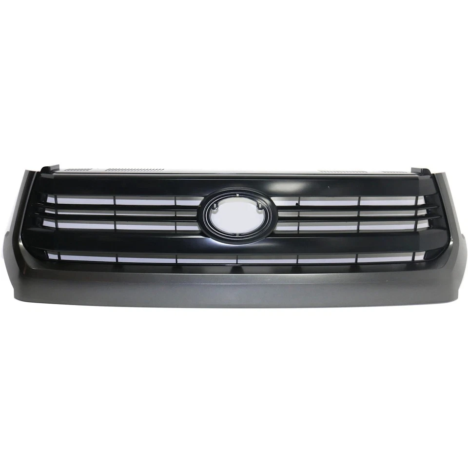New Front Grille Assembly Painted Black For 2014-2017 Toyota Tundra TO1200372 - Image 1 of 1