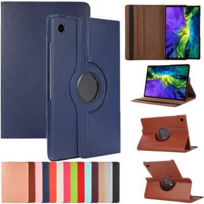360 Rotating Leather Stand Case Cover For Samsung Galaxy Tab A7 A8 S6 Lite S7 S8 - Image 1 of 4