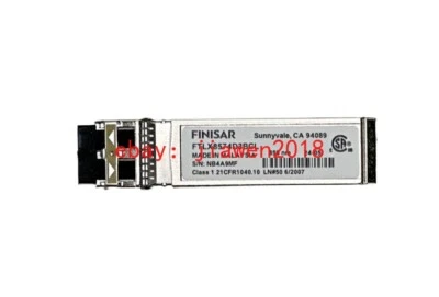 Finisar 10GBASE-SR LC 400m 1310ft SFP+ Transceiver 850 nm FTLX8574D3BCL - Image 1 of 3