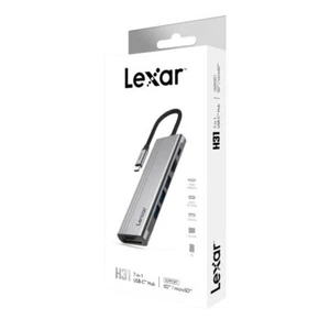 Lexar H31 7-in-1 USB-C HDMI SD MICROSD COMPUTER Hub - Picture 1 of 1