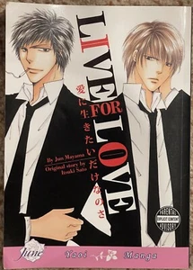 Live for Love by Jun Mayama Yaoi Manga | English | June Manga Graphic Novel - Picture 1 of 2