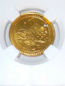 AH1223//15 Turkey 1SA  AU NGC Gold Coin - Picture 1 of 4