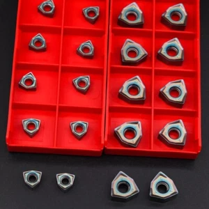WNMU060408 WNMU080608 Multicolour Carbide Inserts Fast Feed High Quality WNMU 04 - Picture 1 of 5