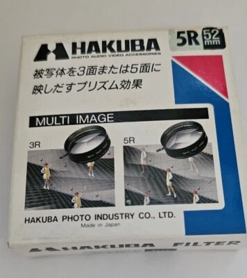 52mm Multi Image Figure 5R Lens Filter MULTIVISION 5 Face Multiple 52 mm E-52 - Image 1 of 4