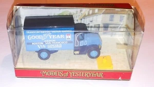Matchbox Models of Yesteryear 1990 Y33A 1930 BLUE GOODYEAR MACK AC TRUCK NOB - Picture 1 of 4