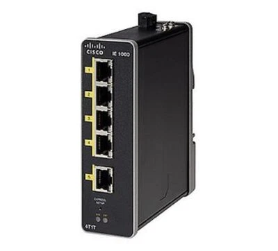 Cisco IE-1000-4T1T-LM Industrial Ethernet Switch New Sealed - Image 1 of 3