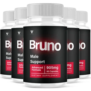 (5 Pack) Bruno Maximum Supplement Bruno Premium Pills (300 Capsules) - Picture 1 of 12
