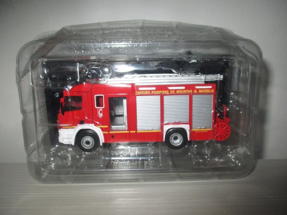 FURGONE POMPIERI TONNE SECOURS ROUTIERS SCANIA 2003 DEL PRADO SCALA 1:64 - Immagine 1 di 1