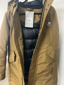 66 Degrees North Infinium brown Gore-tex Parka brand new with tags large - Picture 1 of 13