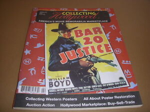 COLLECTING HOLLYWOOD #5, Spring, 1994, WESTERN POSTERS, POSTER RESTORATION
