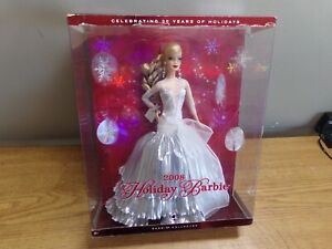 2008 BARBIE HOLIDAY DOLL NEW IN BOX