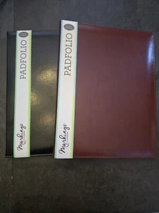 ( 1 ) Markings By C.R. Gibson Bonded Leather Padfolio,9 1/2 x 12 1/4 x 1" ~NEW~ - Picture 1 of 5