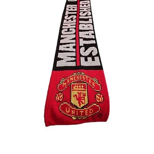 Manchester United Official Supporters Schal Schals Original 0,5 Fuß lang - Bild 1 von 4