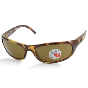Gafas de sol deportivas Ray-Ban RB4033 642/47 marrón tortuga/marrón polarizadas unisex - Imagen 1 de 4
