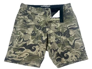 Honolua Surf Co. Hawaii Anchor Point Board Shorts Men's Size 40.W Camo Stretch - Picture 1 of 18