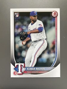 2025 Bowman Kumar Rocker Rookie Card #80 (RC) Rangers - Picture 1 of 2
