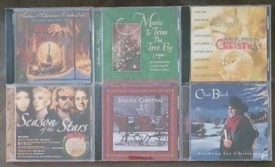 Christmas Music [CD Lot Of 6] Trans-Siberian Orchestra Clint Black Pop Rock Etc. Foto 1 de 4