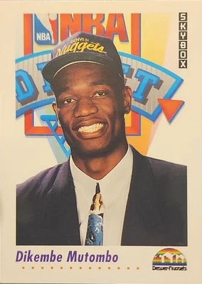SkyBox #516 1991 Dikembe Mutombo Foto 1 de 2
