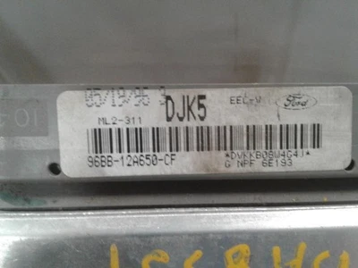 Engine ECM Electronic Control Module 4-121 2.0L Federal Fits 96 CONTOUR 650068 - Image 1 of 3