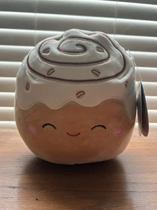 Squishmallow 8” Chanel The Cinnamon Roll Bun - Picture 1 of 5