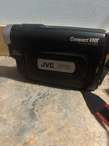 JVC Pro-Cision 5 testine sistema ottico 50x zoom compatto VHS testato con caricatore - Foto 1 di 5