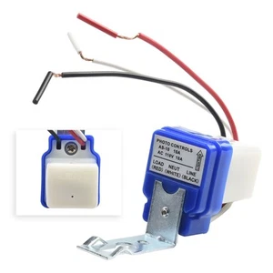 Automatischer Nacht Ein Tag Aus Straßenlaterne Schalter Foto-Control Sensor 12V-220V - Bild 1 von 52