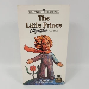 The Little Prince Will Vinton Claymation VHS Video Tape Cliff Robertson 1987 VTG - Picture 1 of 7