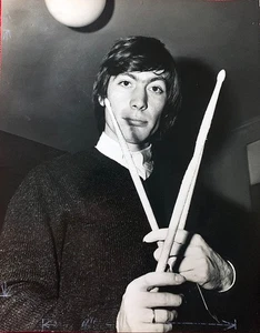 1964 Charlie Watts Rolling Stone Original Foto von Leslie Bryce - Bild 1 von 2