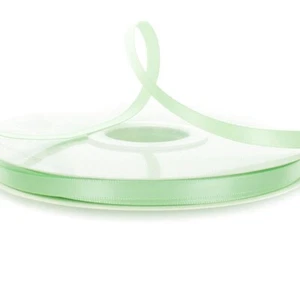 1/4" Wide Mint Green Double Faced Satin Ribbon - 100 Yards (SR011017) - Picture 1 of 1