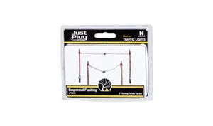 Woodland Scenics N 5636 Suspended Flashing Lights Just Plug Weathered Lighted - Picture 1 of 5