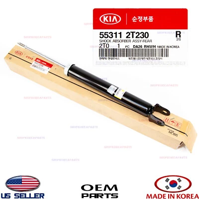 REAR SHOCK ABSORBER ⭐GENUINE⭐ KIA OPTIMA HYUNDAI SONATA 2011-2014 - Image 1 of 4