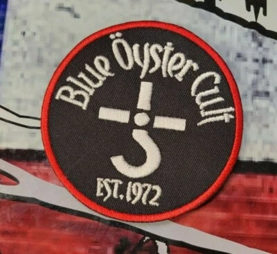 EMBROIDERED BLUE OYSTER CULT EST 1972 ROCK BAND PATCH (Please Read Ad)