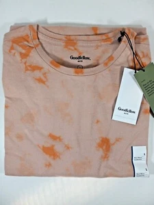 Goodfellow & Co. Herren Kurzarm Orange Batik T-Shirt, Größe L - Bild 1 von 2
