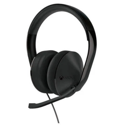 XBOX ONE CUFFIE GAMING STEREO HEADSET S4V-00013 BLACK - BULK ORIGINALI MICROSOFT - Immagine 1 di 4